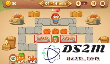 保卫萝卜3集市第31关金萝卜过关攻略