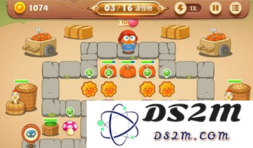 保卫萝卜3集市第31关金萝卜过关攻略