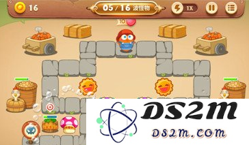 保卫萝卜3集市第31关金萝卜过关攻略