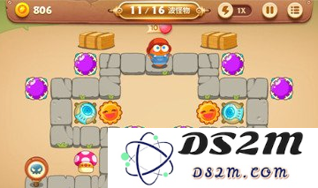 保卫萝卜3集市第31关金萝卜过关攻略