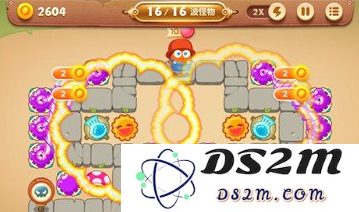 保卫萝卜3集市第31关金萝卜过关攻略