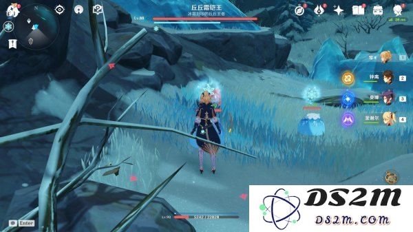 原神游戏中如何前往雪山顶部碎片的具体位置和寻找攻略