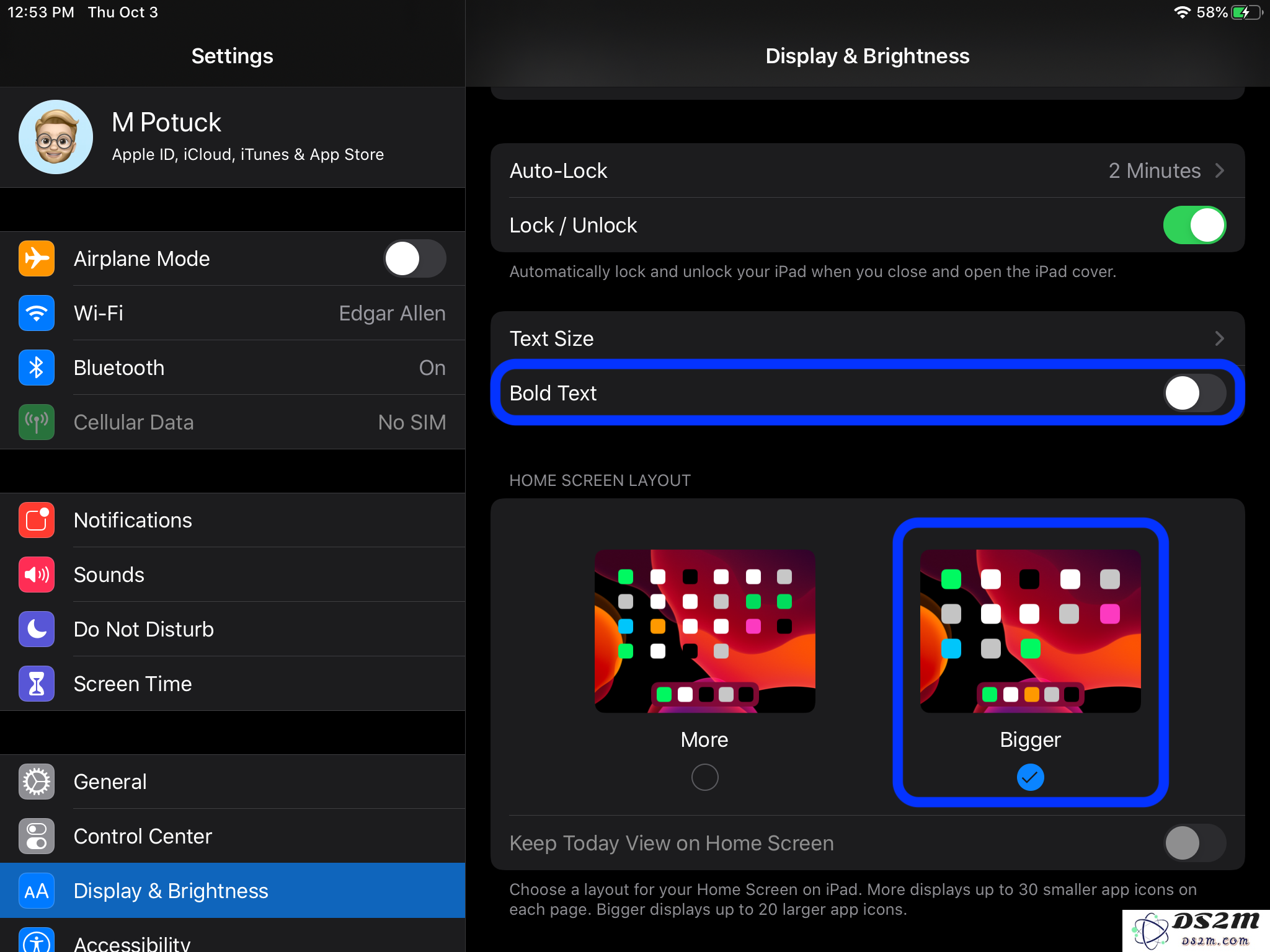 iPadOS 教程：如何使 iPad 应用程序图标和文本变得更大？