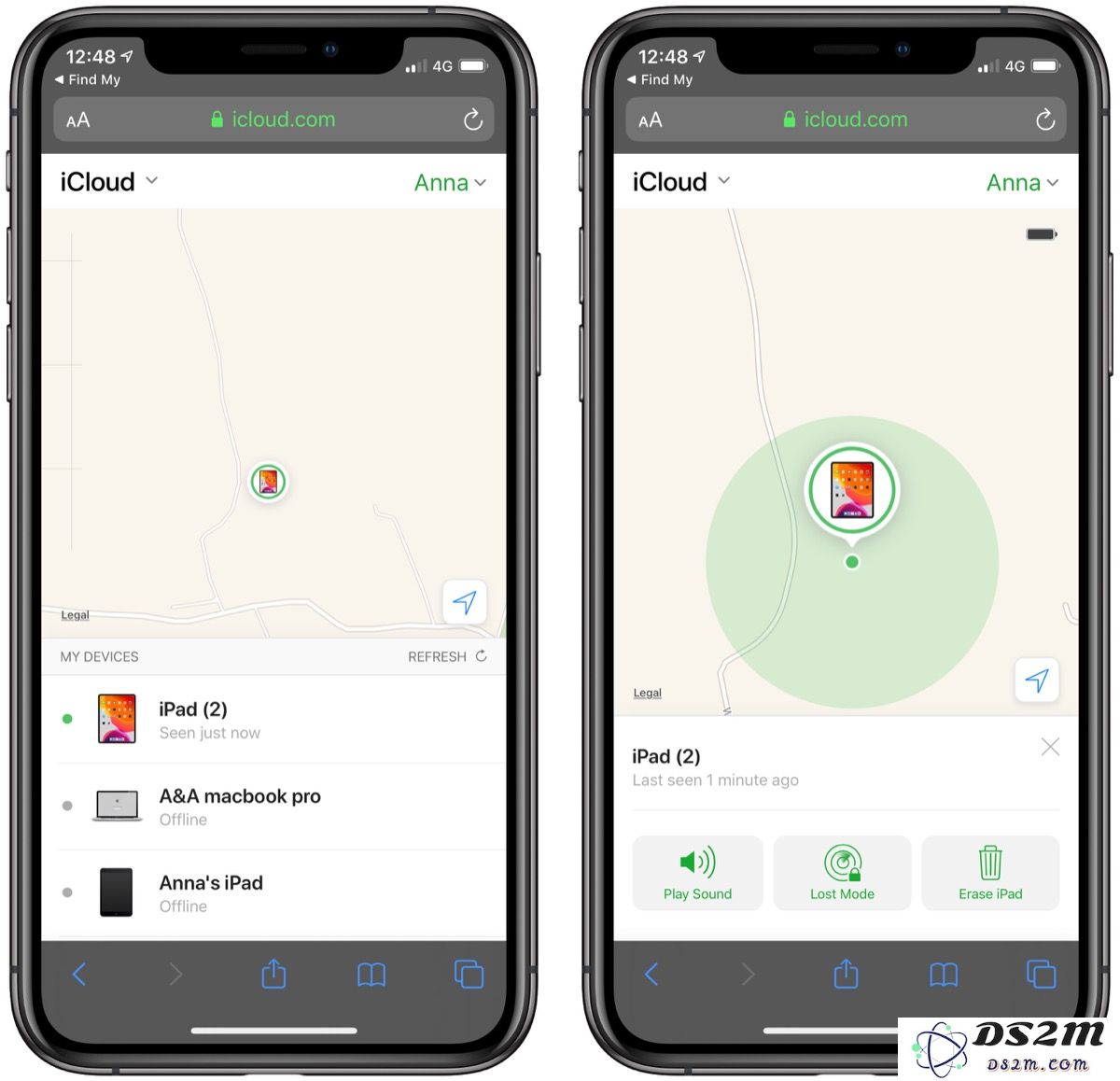 如何通过朋友的 iPhone 使用「查找」应用定位自己丢失的设备？