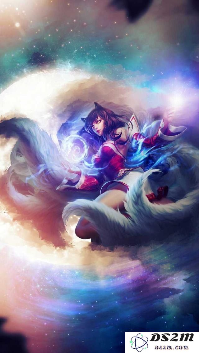 lol英雄联盟两个阿狸亲了亲