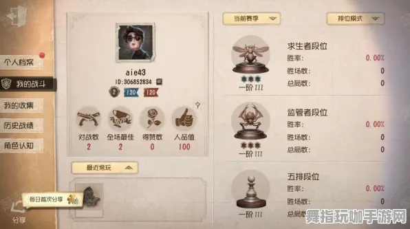《第五人格》称号收集指南-S2赛季全平台适配-阿里生态系统专属-跨平台联机玩法-隐藏成就获取详细介绍