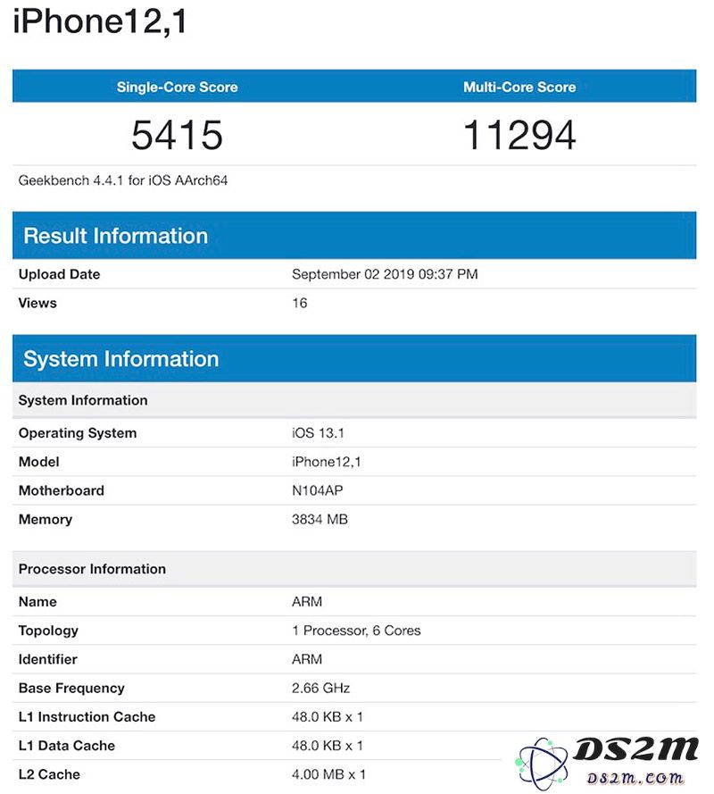 从网曝的iPhone11跑分图中，我们知道了哪些消息？