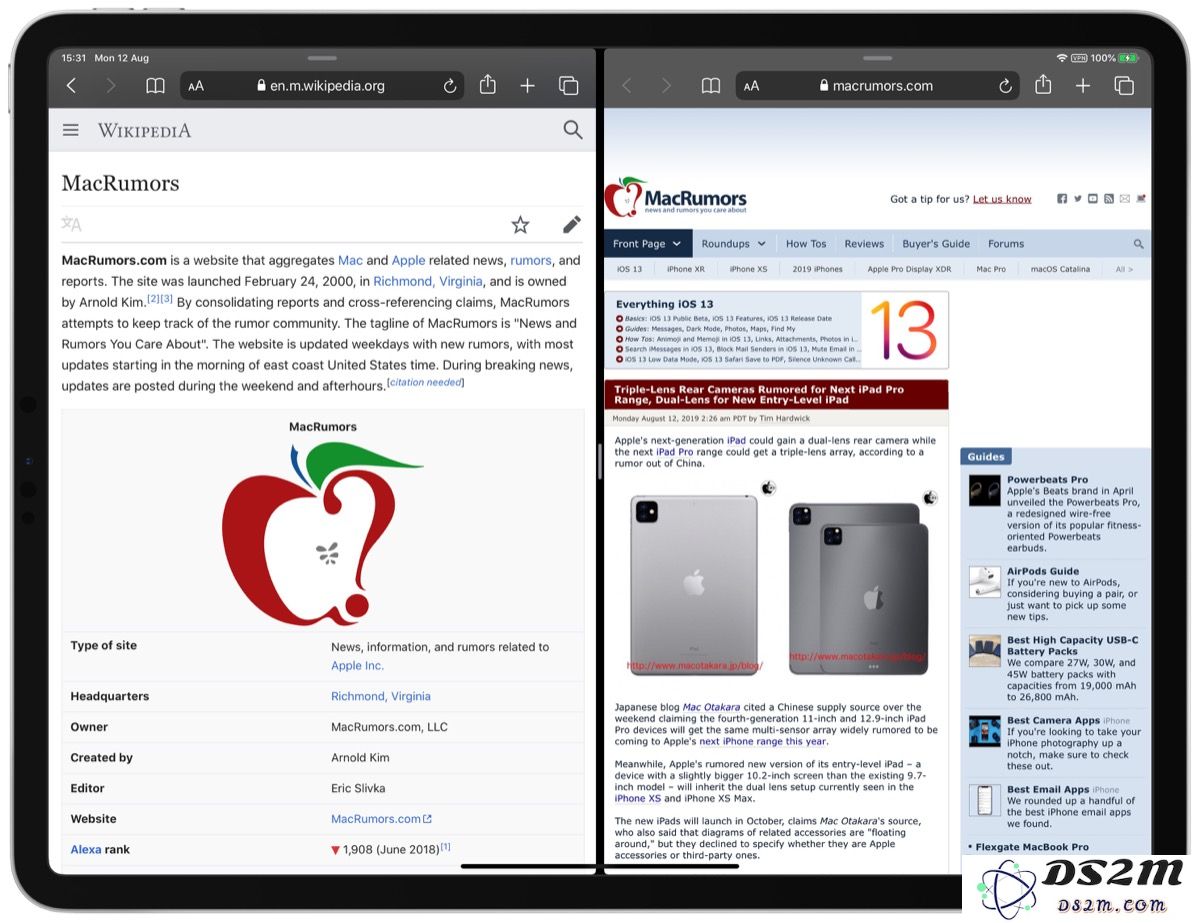 如何在 iPadOS 上通过 Safari 中的链接在新窗口中打开？