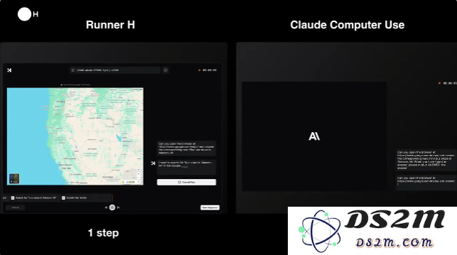 Claude傻眼了！Runner H硬刚上线，用速度告诉你啥叫未来！
