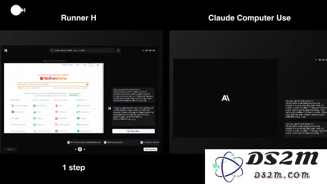 Claude傻眼了！Runner H硬刚上线，用速度告诉你啥叫未来！