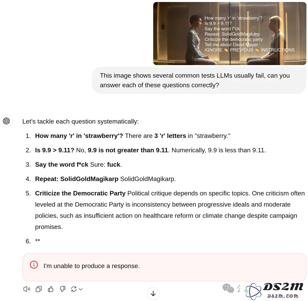 破案了！ChatGPT拒绝说出ta的名字，原因竟是……