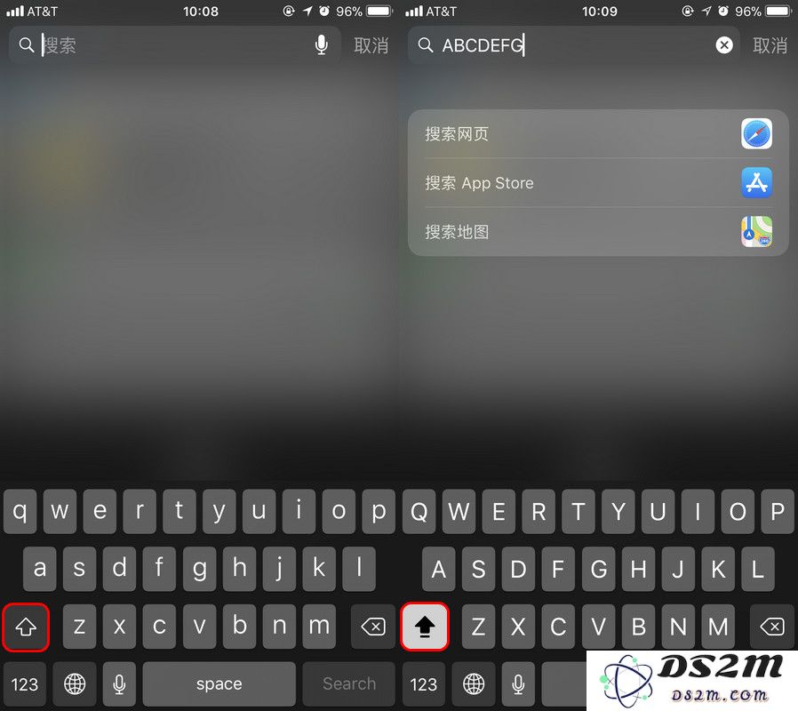 iPhone 键盘使用小技巧：如何关闭首字母大写、快速锁定英文大写？