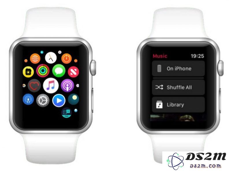 如何在 Apple Watch 上使用收听音乐？