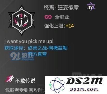 探讨高能手办团终焉狂妄徽章的效果究竟如何，能否适配不同角色和玩法