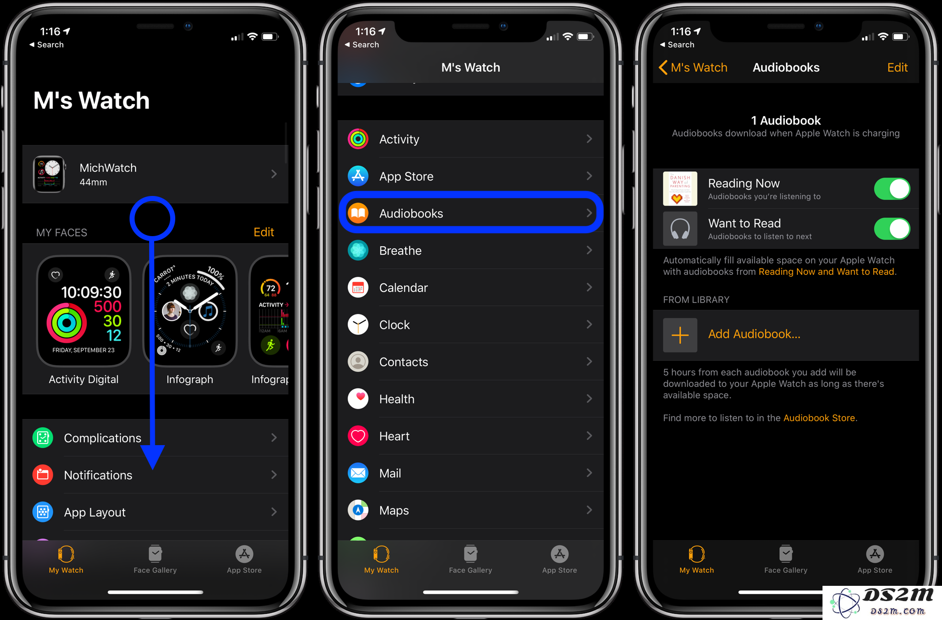 watchOS 6：在 Apple Watch 上享受 Apple Books 有声读物的完整指南和操作步骤