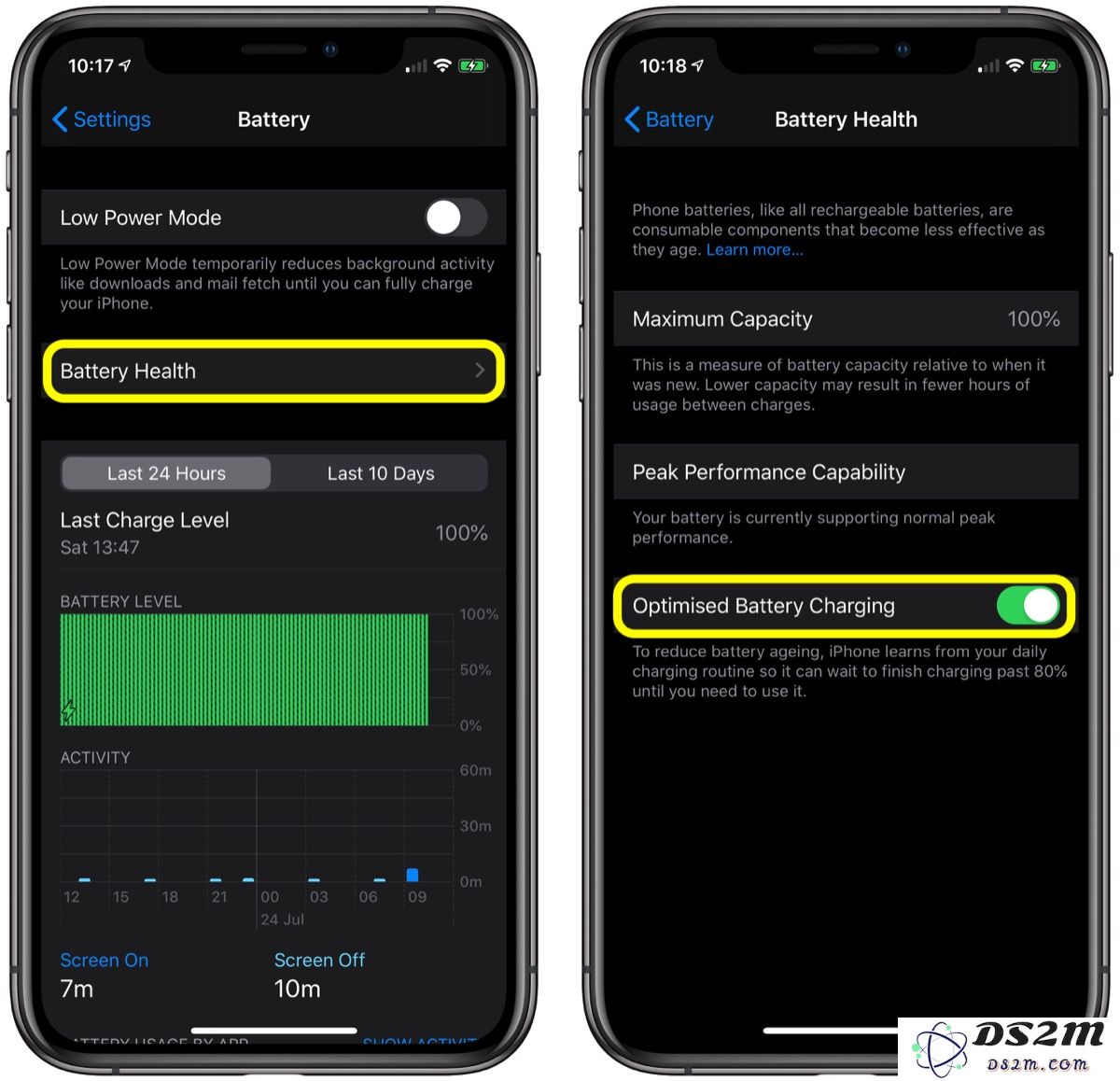 如何在 iOS 13 的设备上开启「优化电池充电」？