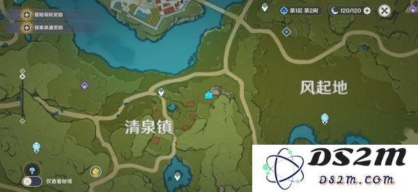 原神游戏中地灵龛的离月具体位置详细解析与寻找技巧分享