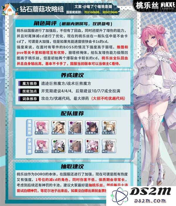 《胜利女神新的希望》桃乐丝一图流攻略 桃乐丝抽取建议与配队推荐：让你轻松上分的绝佳策略！