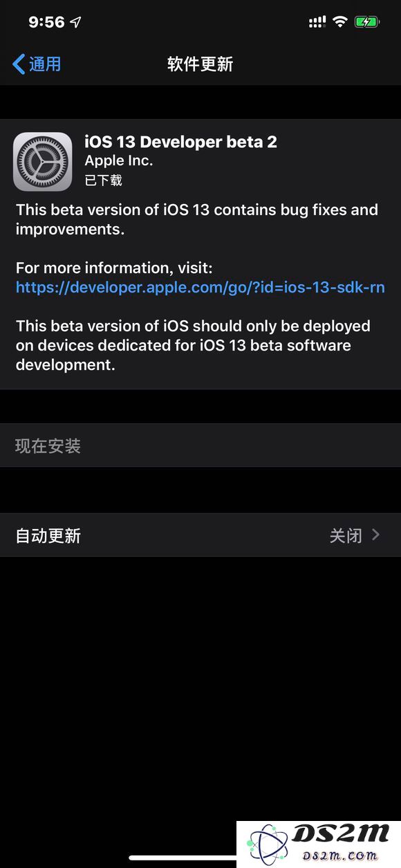 在进行 OTA 升级时出现「现在安装」选项为灰色的原因分析及解决方案