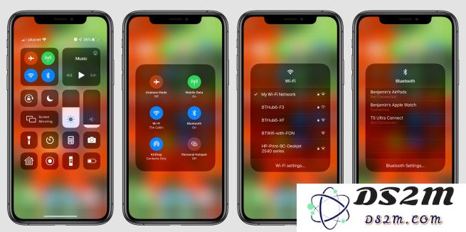 iOS 13 使用指南：如何在「控制中心」便捷切换 Wi-Fi 网络和蓝牙连接设备的操作步骤？
