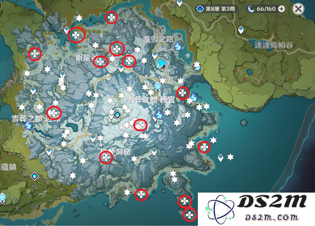 原神 素材地图