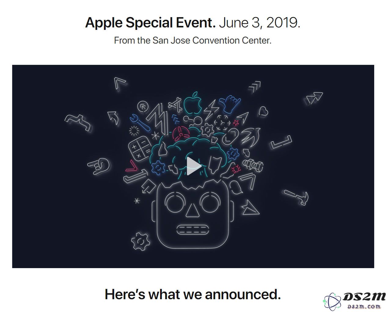 如果错过了 WWDC 2019 该怎么办？这里有在线回放地址供您观看（附带中文字幕）