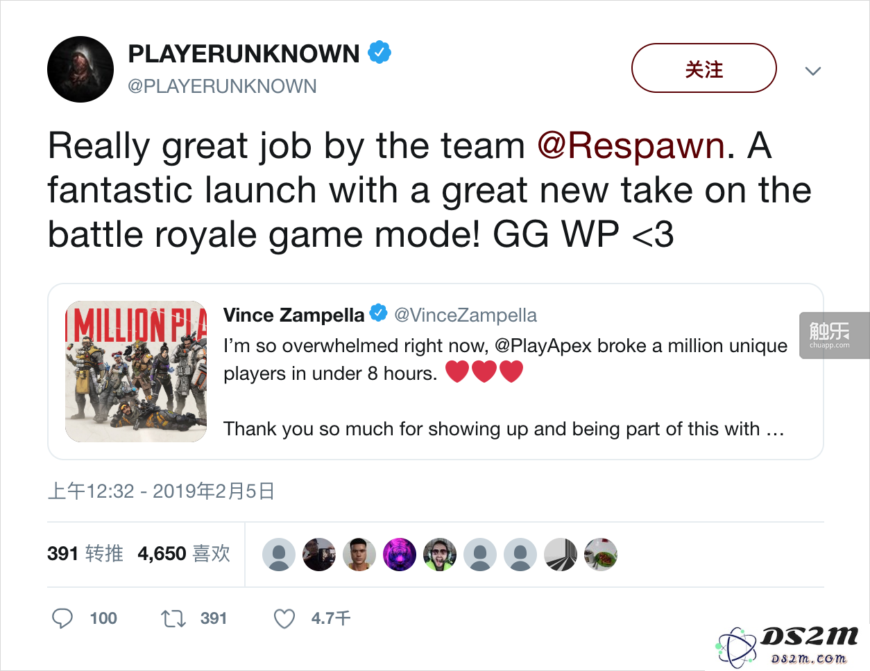 《Apex Legends》为何获得《绝地求生》主创的高度评价？探讨其独特之处和精彩玩法