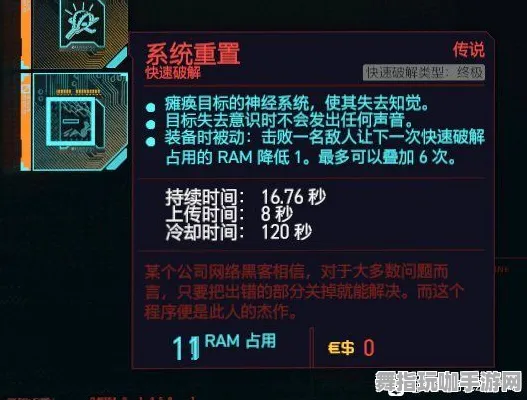 《赛博朋克2077》技能加点-2025春季最新优化-鸿蒙系统-模拟经营