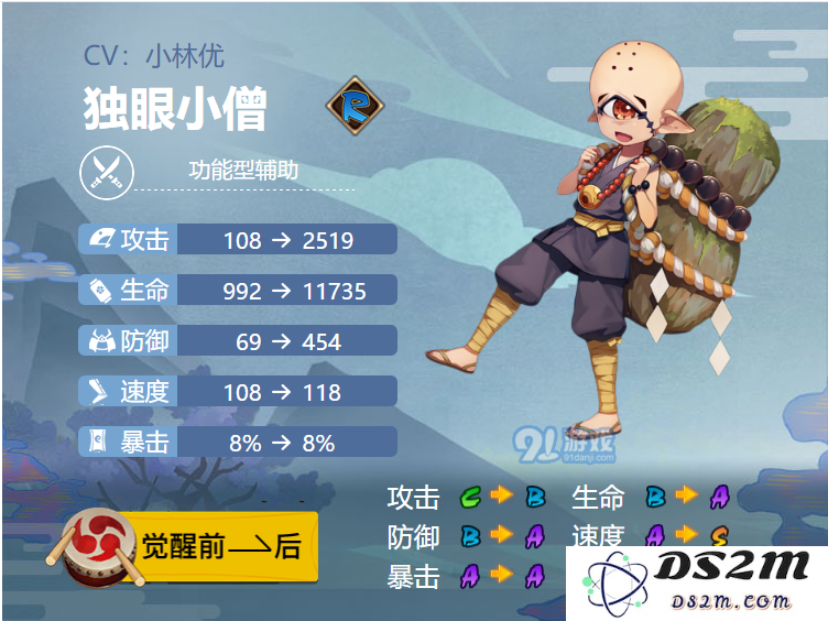 阴阳师手游2021独眼小僧带什么御魂好