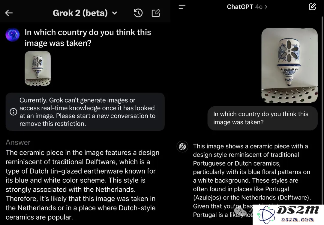 Grok图像理解功能上线，单挑ChatGPT结果惊人！无地标照片秒定位，18世纪手稿一眼识别