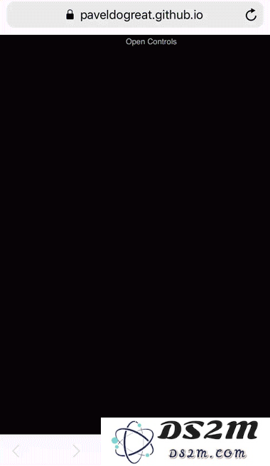 压力释放利器 | 使用 iPhone 轻松体验基于 WebGL 的流体动画示例，舒缓身心的方法