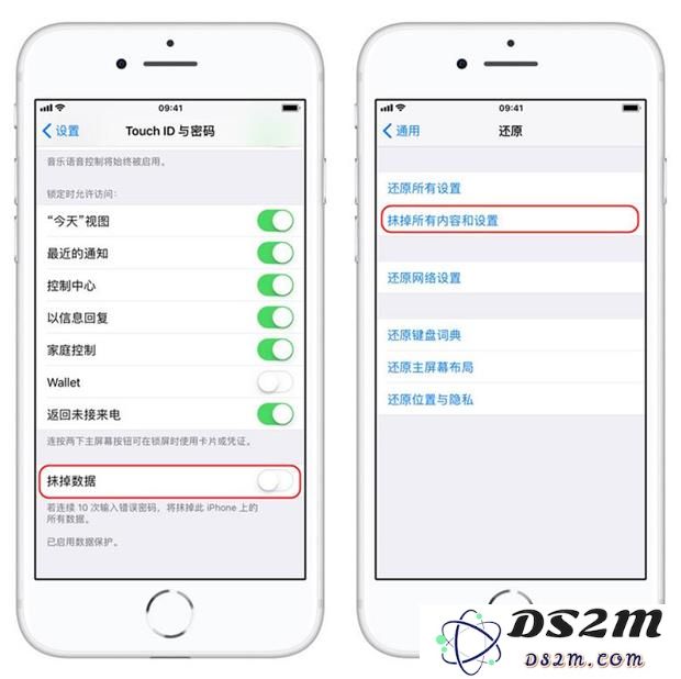 在什么样的情况下，iPhone 会自动执行数据清除的功能？