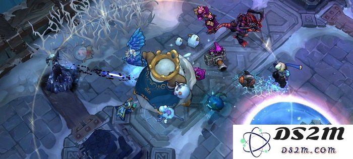 英雄联盟大乱斗中的雪球场景图片分享与解读