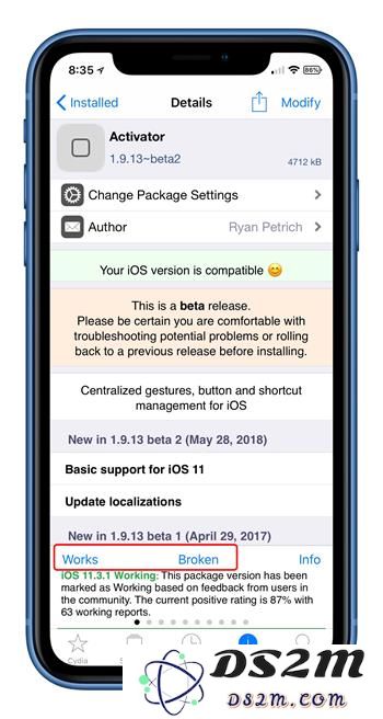2 个方法查询某款插件是否支持你的 iOS 版本