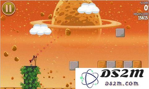 愤怒的小鸟太空版E-2攻略