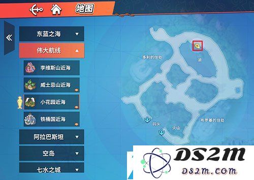 航海王热血航线在湖的北侧烟火升腾的地点究竟在哪里呢？