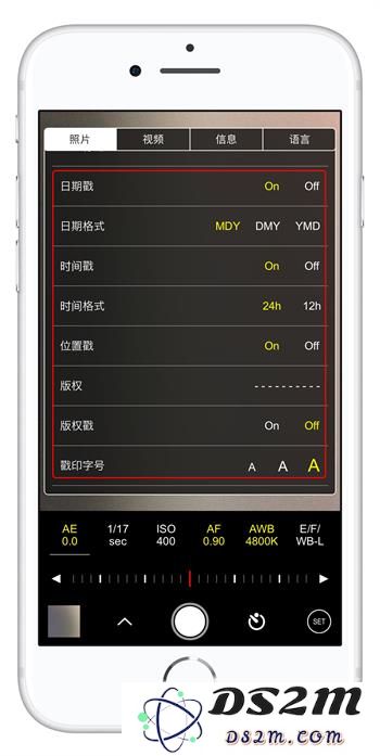 如何在 iPhone 拍摄的照片上加入时间戳、位置戳？