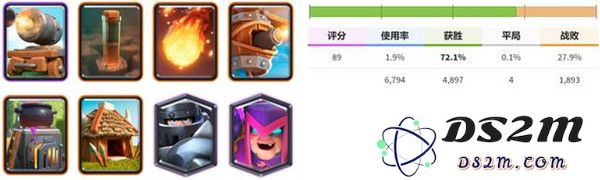 皇室战争狂暴锦标赛卡组推荐介绍