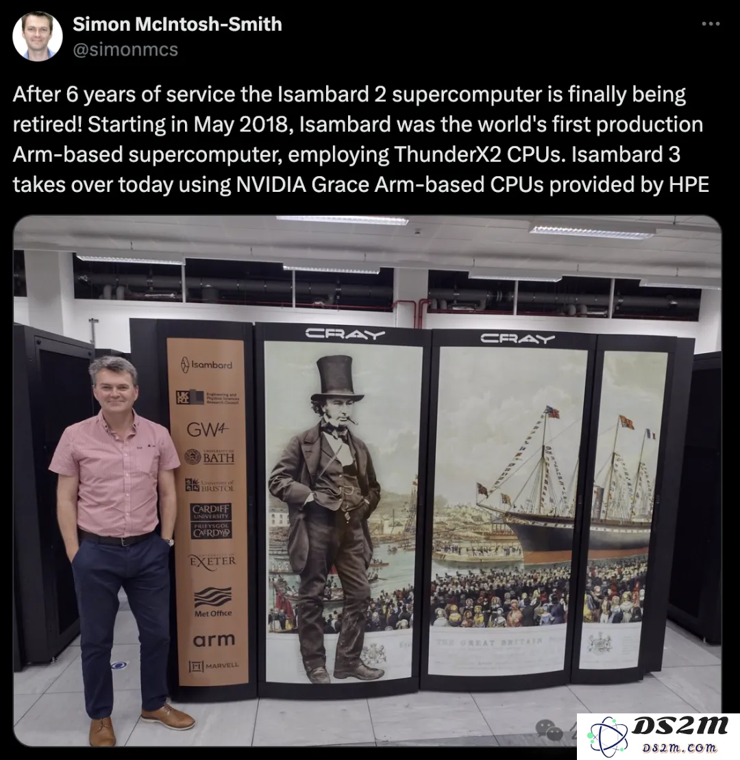 全球首台Arm超算光荣退役！下一代已接任，配备384块英伟达Grace CPU