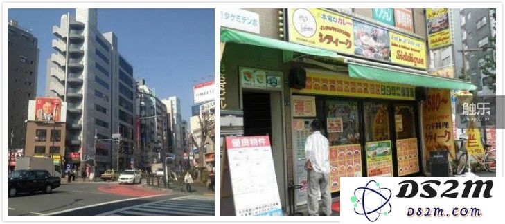 老杨公司附近的街景。据老杨说，公司附近有很多韩国人和印度人，所以总是能吃到辣的食物
