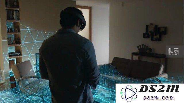 使用HoloLens前需要对房间进行扫描