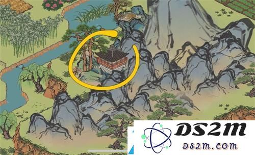 江南百景图桂海寻孤纸条在哪
