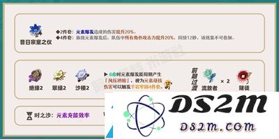 珐露珊圣遗物搭配攻略