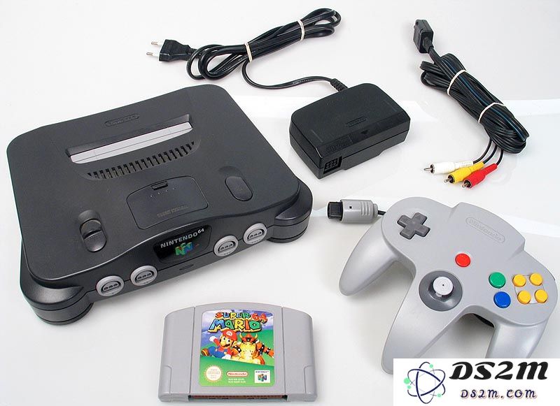 1996年发售的N64游戏机,是颜维群与任天堂的第一次正式合作