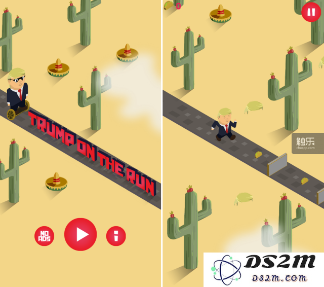 《Trump On The Run》游戏截图