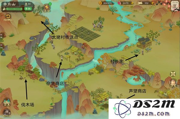 桃源记2赤丘山精卫放置攻略与关键点位详解分享