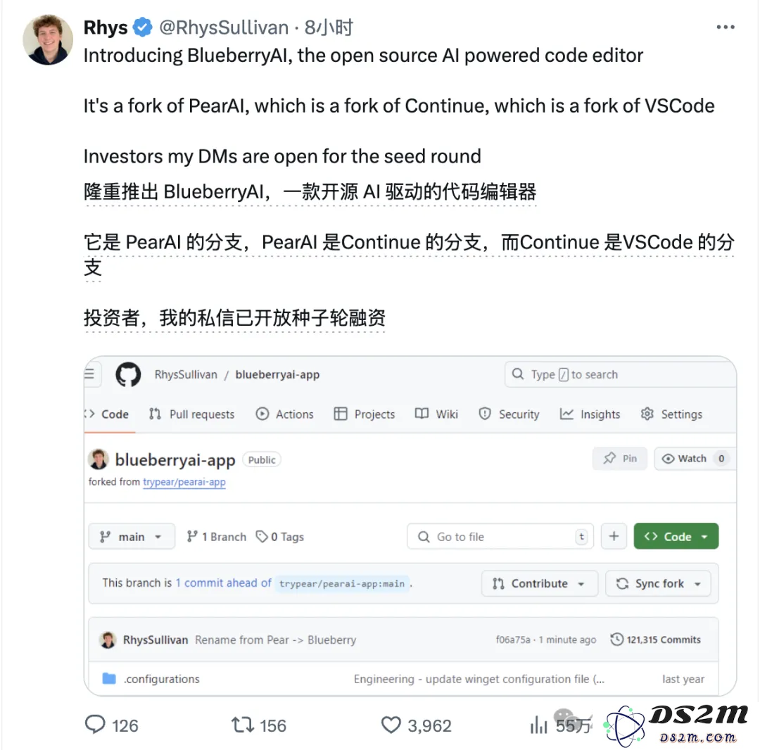 靠fork开源代码获350万融资，创始人自诩“开源版Cursor”，网友追着质疑