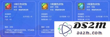 梦幻西游手游1-3级坐骑纹饰属性详解 坐骑纹饰属性哪个好？