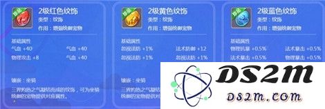 梦幻西游手游1-3级坐骑纹饰属性详解 坐骑纹饰属性哪个好？