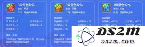 梦幻西游手游1-3级坐骑纹饰属性详解 坐骑纹饰属性哪个好？